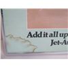 Image 3 : Jet-Away Hawaii Print, Framed 15"x23" (water damage)