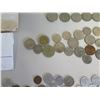 Image 10 : Multiple Currency Bills & Coins: Korean, Singapore, Hong Kong, etc Misc Denominations