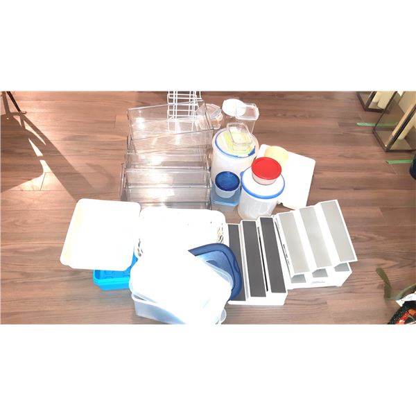 Plastic Organizers and Containers A