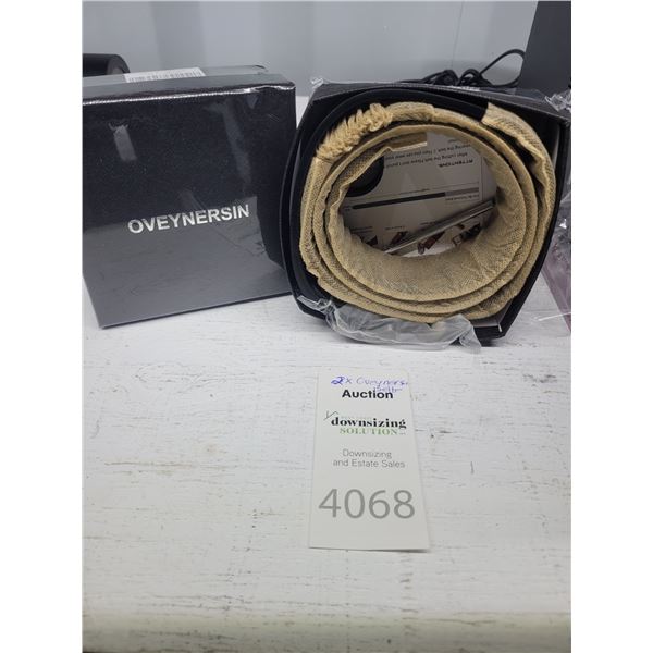 New Oveynersin Men's Leather Belts A
