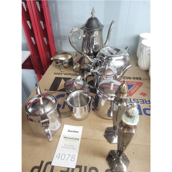 Silver Plate & Stainless A