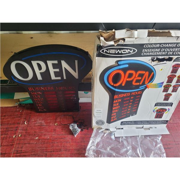 Newon LED Open Sign A