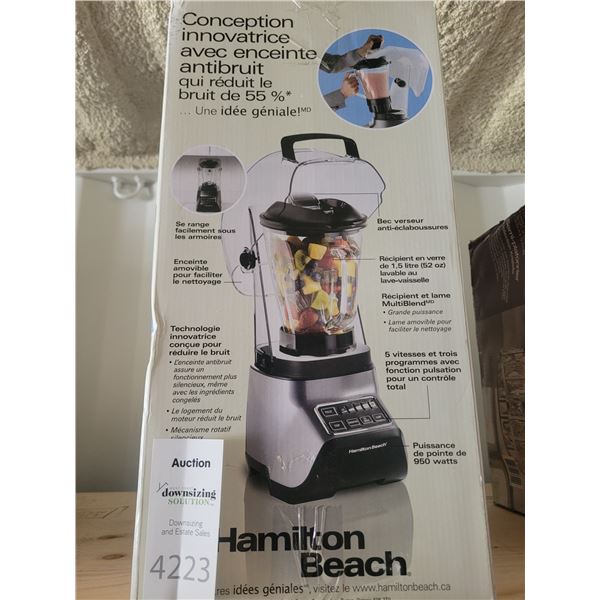 New Hamilton Beach Blender B