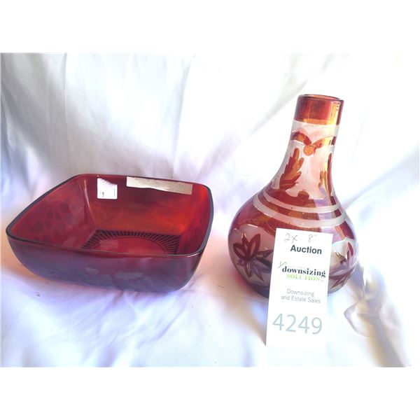 Hand Blown Vase & More A