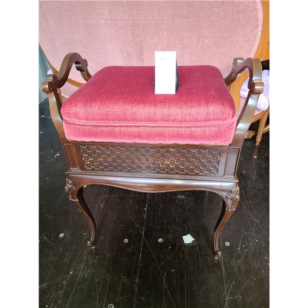 Antique Piano Stool C