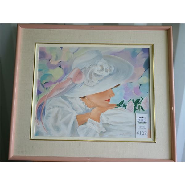 Signed Framed Art H.D Allen C