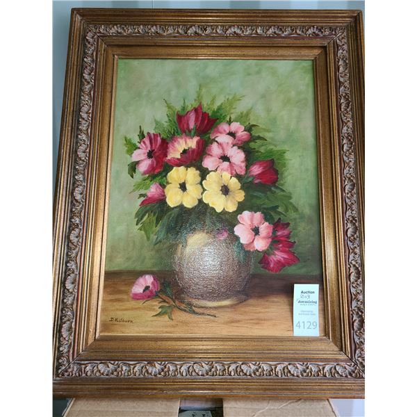 Signed Framed Art D Kilburn C