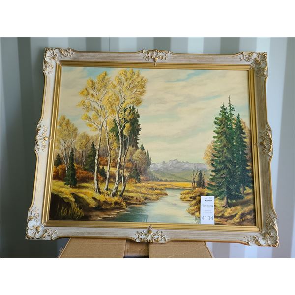 Signed Framed Art D Kilburn C