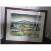Image 2 : Framed Water Color C