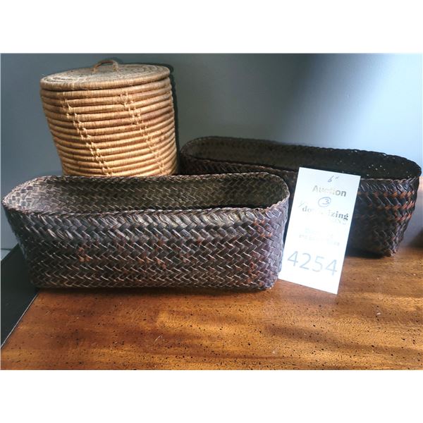 First Nations Baskets A