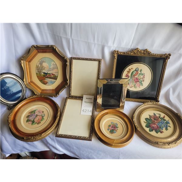 Framed Petit Point A