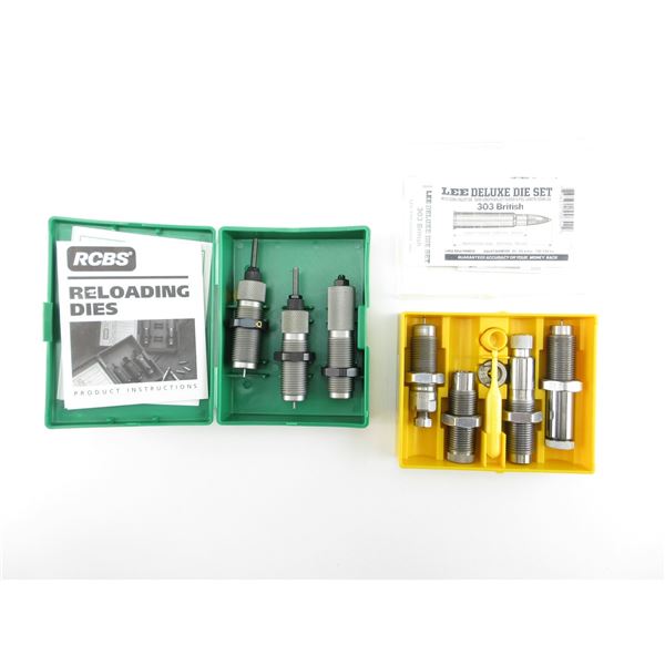 ASSORTED RIFLE RELOADING DIES LOT