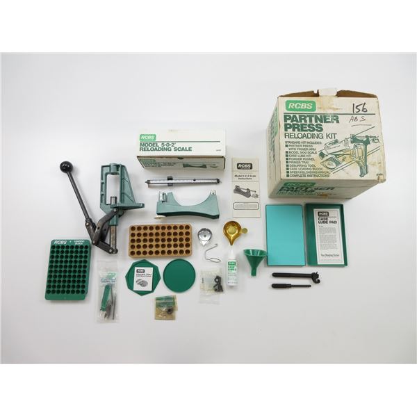 RCBS PARTNER PRESS RELOADING KIT LOT