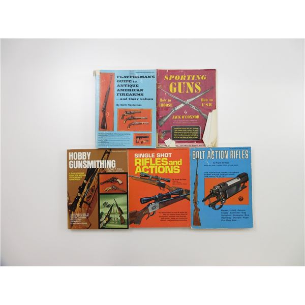 ASSORTED GUN BOOK LOT