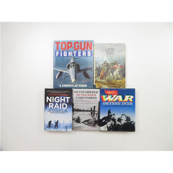 ASSORTED MILITARY BOOK LOT
