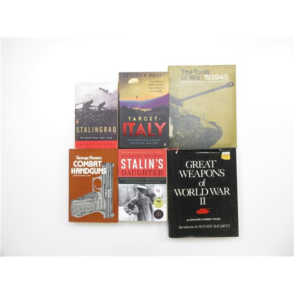 ASSORTED WWII MILITARY BOOK LOT