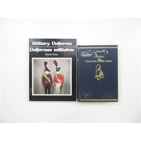ASSORTED MILITARY UNIFORM BOOK LOT