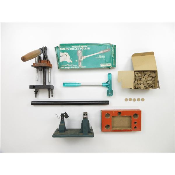 ASSORTED RELOADING ACCESSORIES LOT