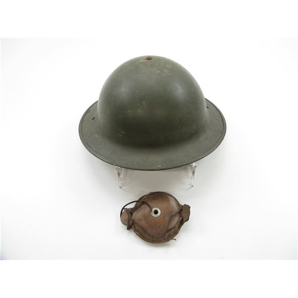 WWII CANADIAN MKII HELMET LOT