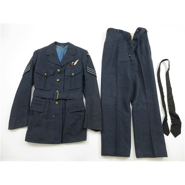 WWII RCAF WINTER DRESS UNIFORM LOT