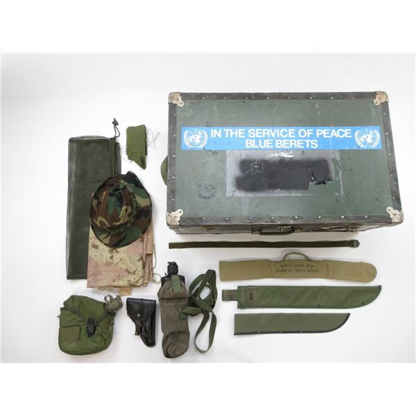ASSORTED MILITARY ACCESSORIES LOT