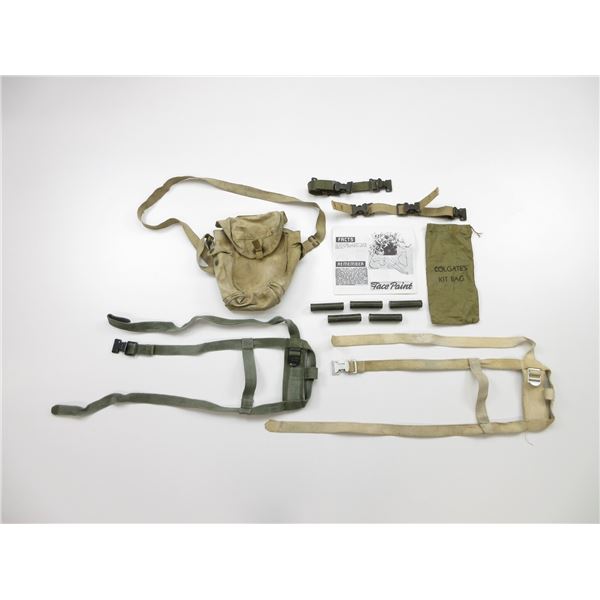 ASSORTED MILITARY ACCESSORIES LOT