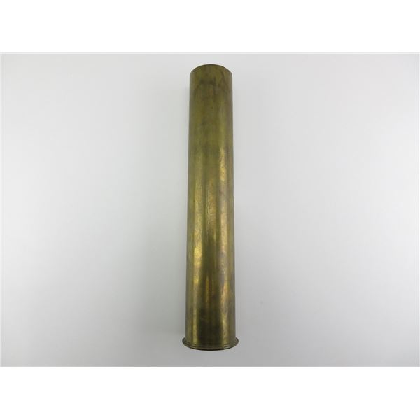 BRITISH 3-PDR BRASS SHELL CASING