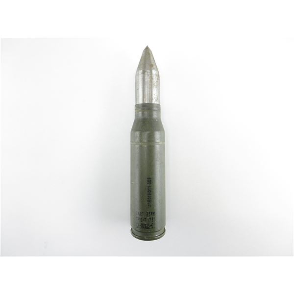 CANADIAN 25MM DUMMY ROUND INERT