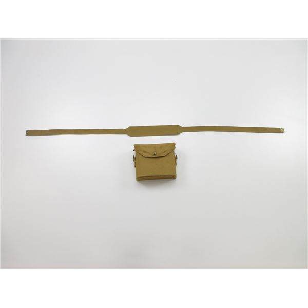 WWII CANADIAN P37 WEB BINOCULAR CASE