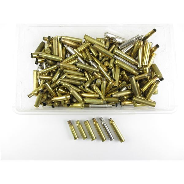 NON-PRIMED BRASS AND NICKLE CASES LOT
