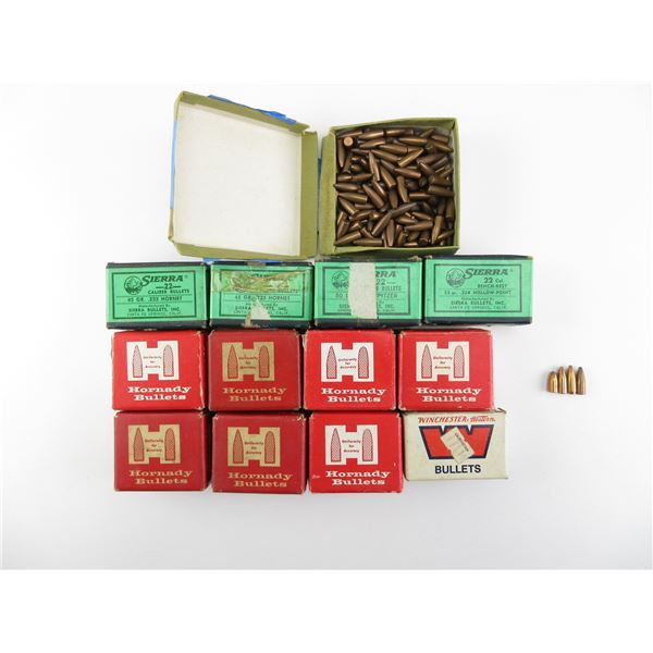 ASSORTED .22 CALIBER BULLETS LOT