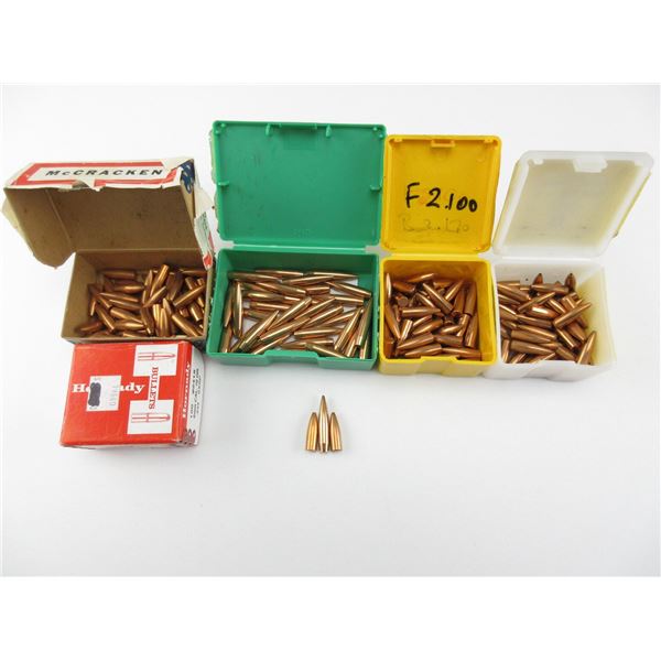 ASSORTED 6MM / .243 BULLETS LOT