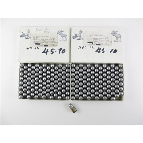 AMMO EXPERTISE .45-70 BULLETS LOT