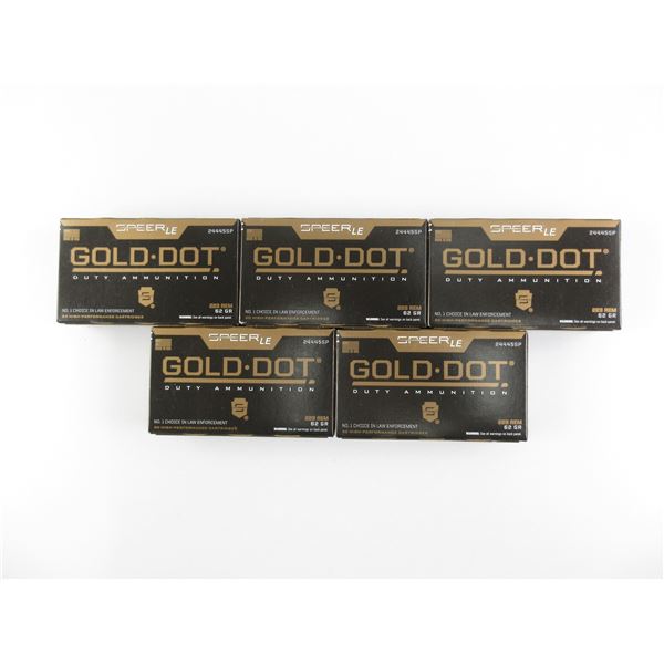 SPEER GOLD-DOT .223 REM AMMO LOT