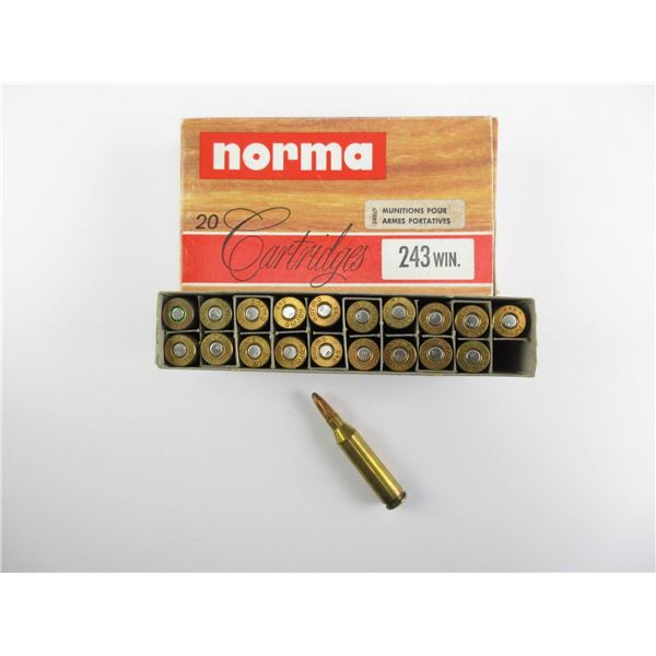 NORMA .243 WIN AMMO LOT