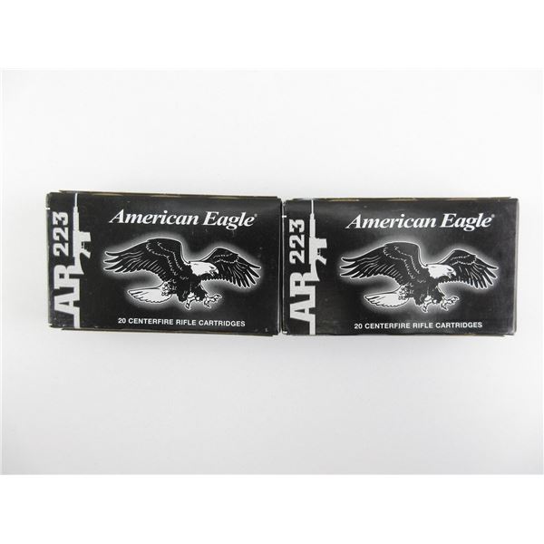AMERICAN EAGLE .223 REM AMMO LOT