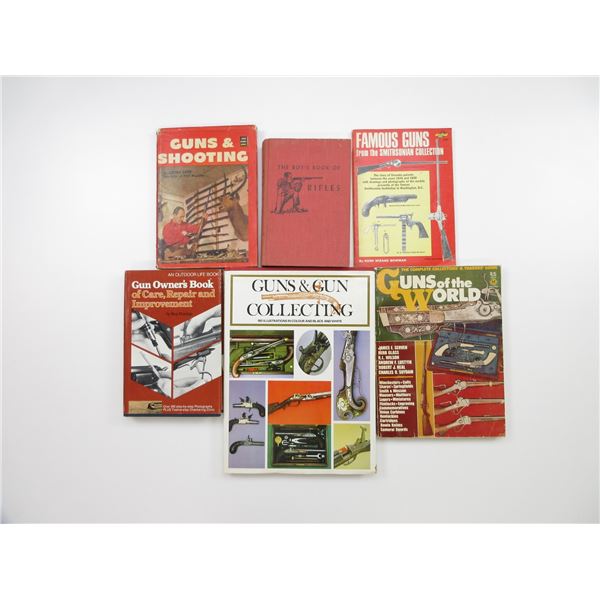 ASSORTED GUNS BOOK LOT