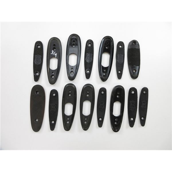 ASSORTED REMINGTON BUTT PLATES LOT
