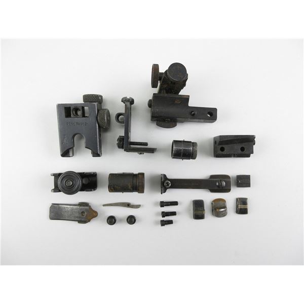 ASSORTED PEEP SIGHT PARTS LOT