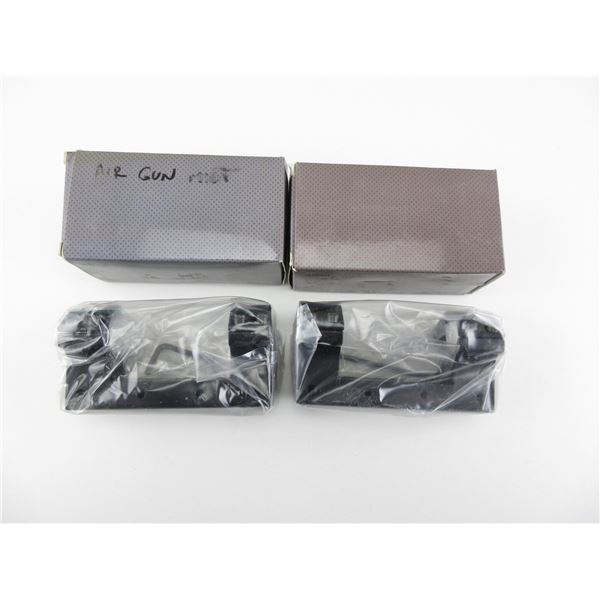 AIRGUN / .22 RING MOUNTS LOT