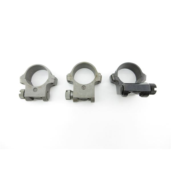 RUGER 1" SCOPE RINGS LOT