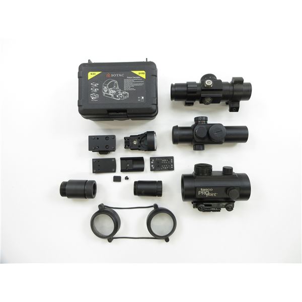 ASSORTED RED DOT SCOPES LOT