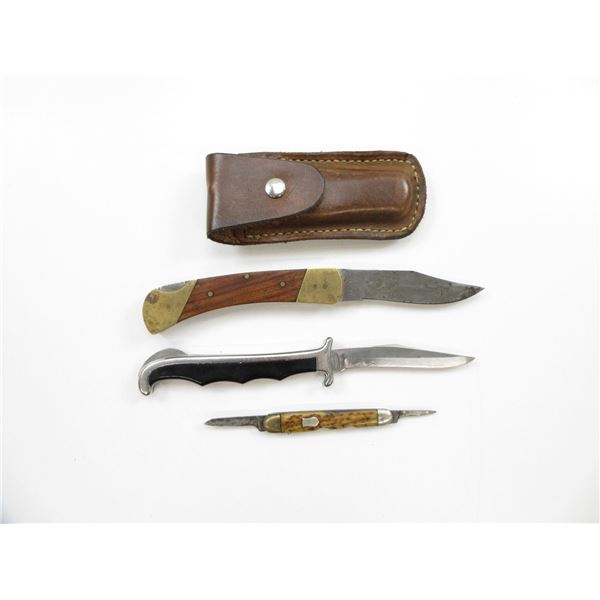 ASSORTED FOLDING KNIVES LOT