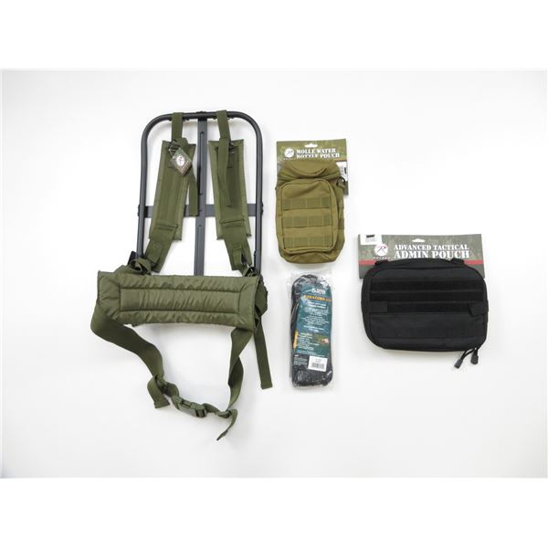 ALICE PACK FRAME AND POUCHES LOT