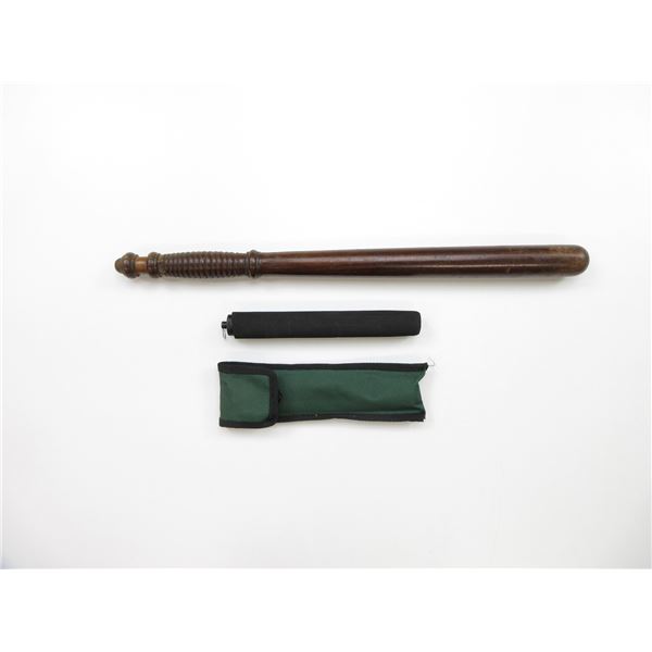 VINTAGE POLICE BILLY CLUBS LOT