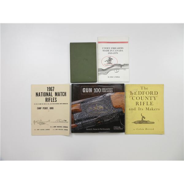 ASSORTED GUN BOOKS LOT