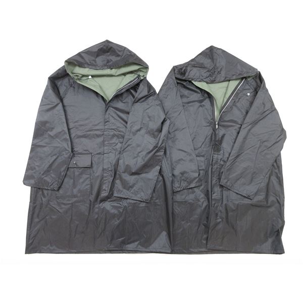 ASSORTED ROTHCO RAIN PARKAS LOT