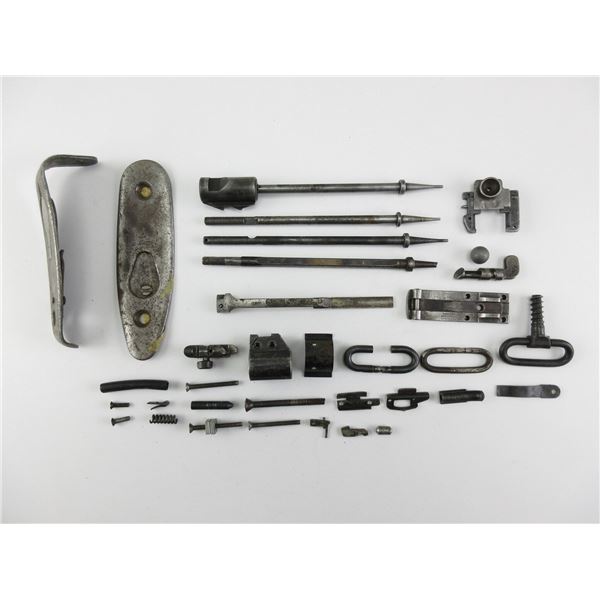 CANADIAN ROSS RIFLE ASSORTED PARTS LOT
