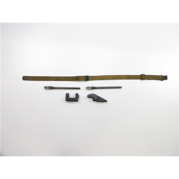 ASSORTED MILITARY GUN PARTS LOT