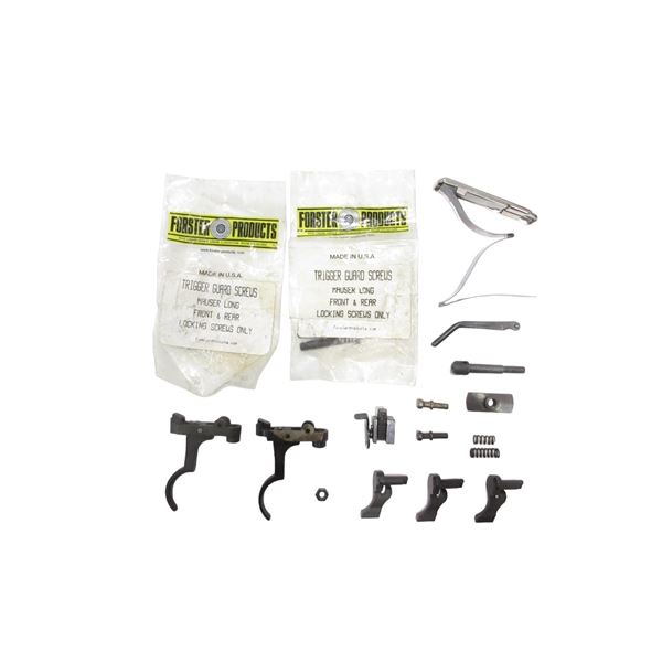 ASSORTED MAUSER PARTS LOT